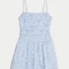 Vestido falda pantalón de gasa