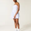 Vestido falda pantalón fruncido