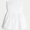 Vestido falda pantalón fruncido