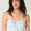 Vestido largo sin tirantes con fruncidos